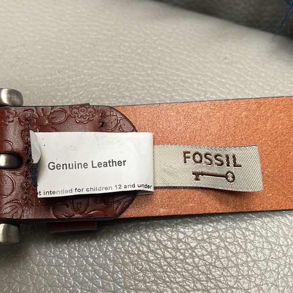 Genuine Brown Fossil Sasha Belt. Size S, NWT - Picture 5 of 7